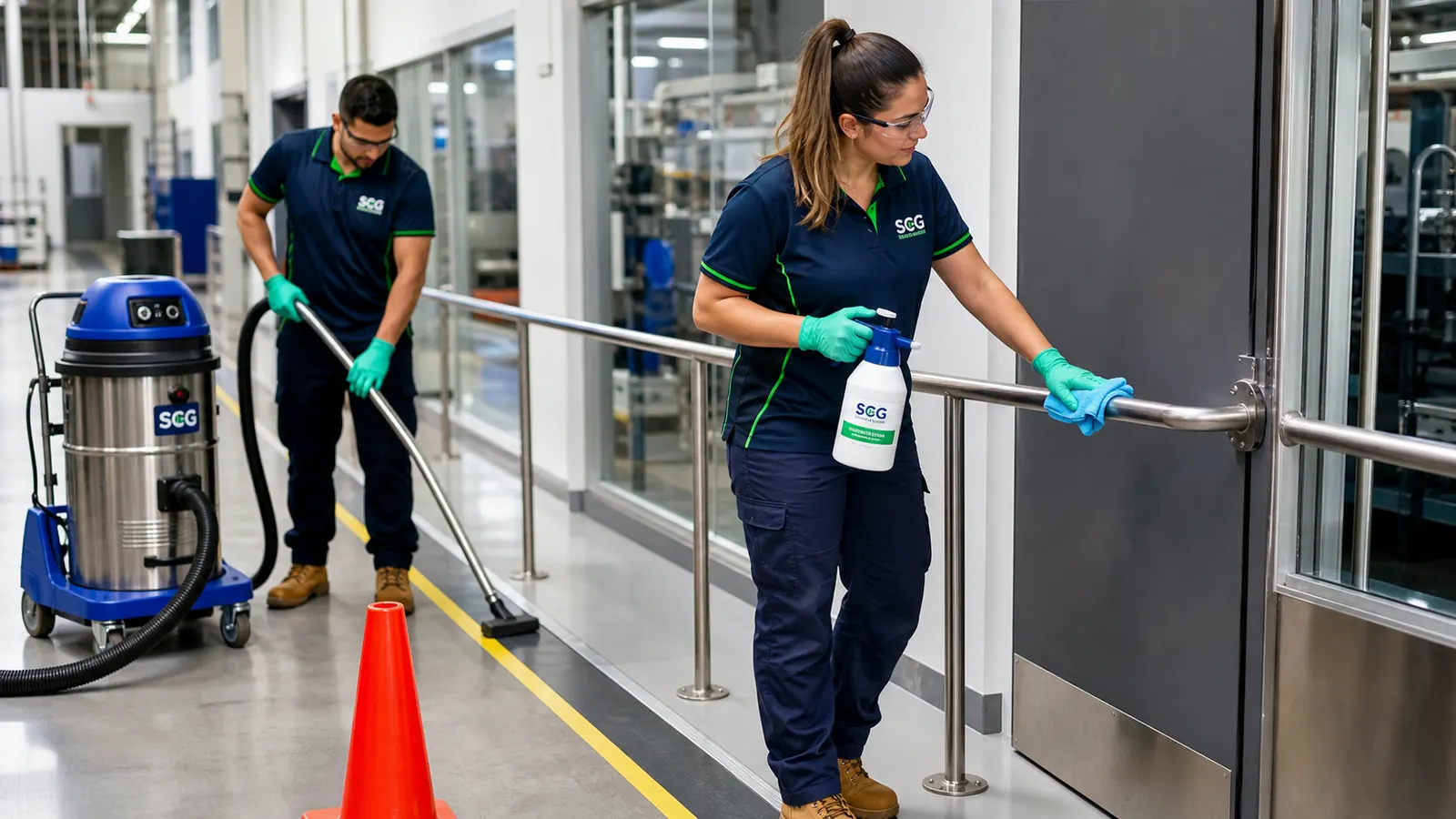 Warehouse Cleaning team at work in Sydney — Sydney Clean Group
